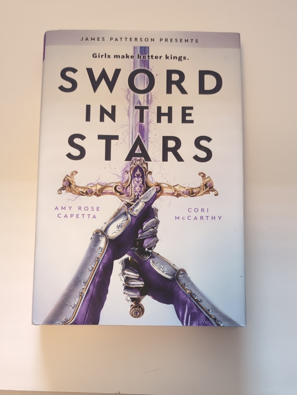 Sword in the Stars — Hardcover YA Fantasy Book (Purple, Gold, Silver)